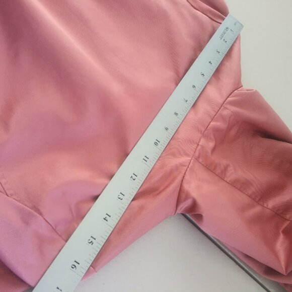 Black Label Collection by Miss London women's size L pink hooded jacket - Picture 6 of 16